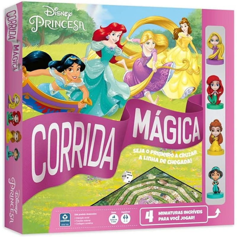 CORRIDA MAGICA PRINCESAS DA DISNEY - COPAG