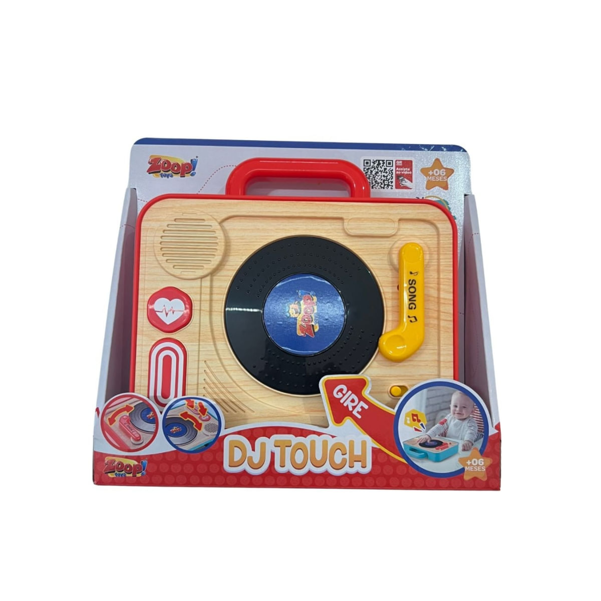 VITROLA TOUCH - ZOOP TOYS
