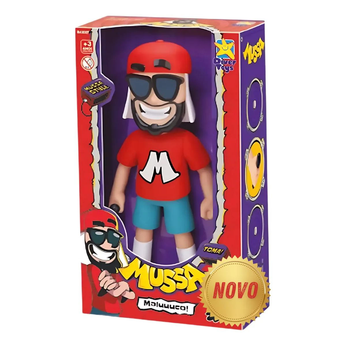 Boneco Mussa Mussoumano 15 cm Algazarra 1418