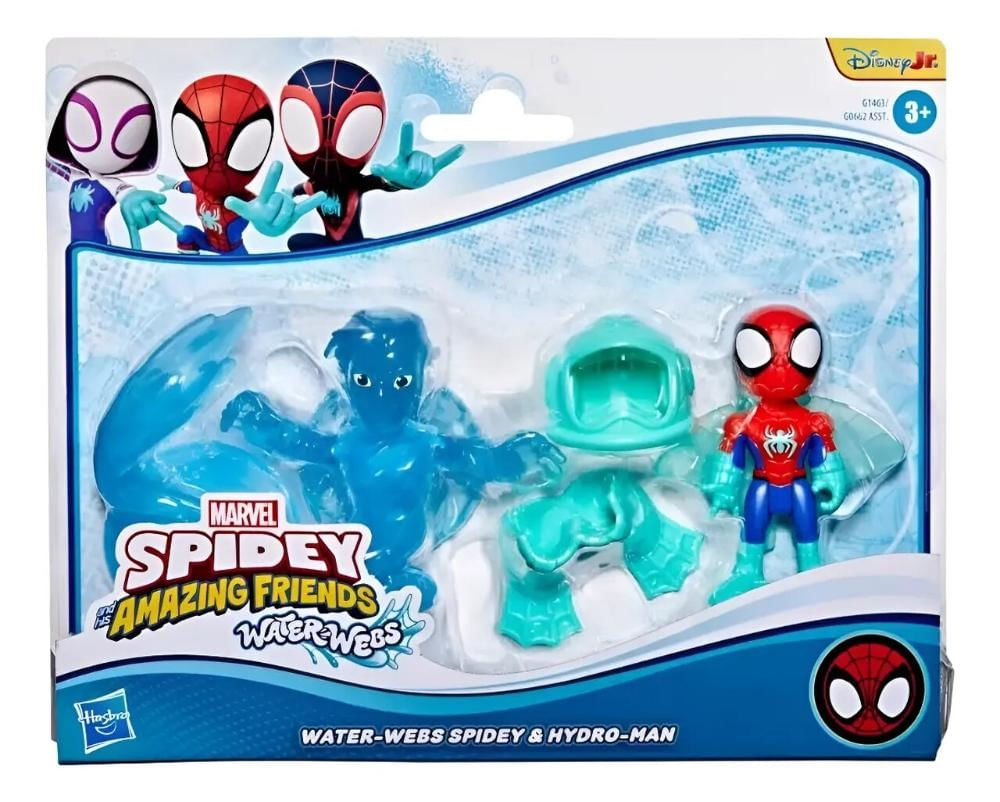 Boneco Homem Aranha Vs Hydro-Man Waterwebs Hasbro - G0662