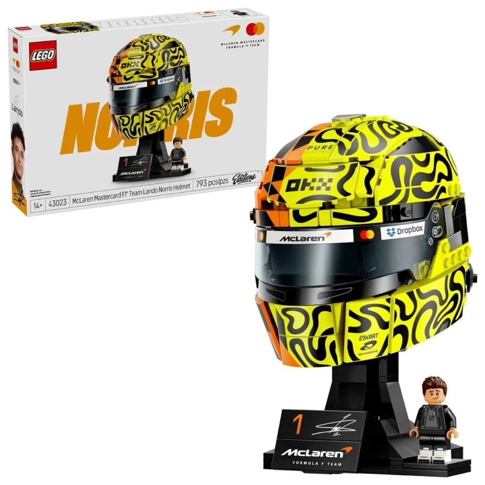 Lego Capacete Lando Norris McLaren Editions 793 Peças 43023