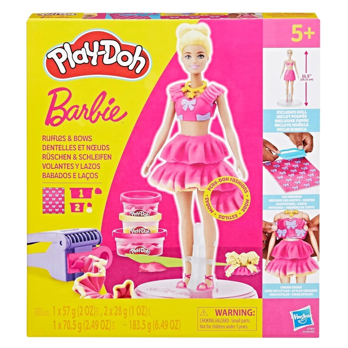 Play-Doh Barbie - Babados e Laços | Hasbro