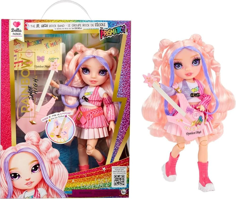 Boneca Rainbow High Jr Rockband Fashion Dolls Bela - MGA