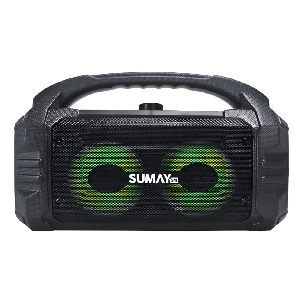 Caixa de Som Portátil Bluetooth Sunbox 50w Sumay sm Preto