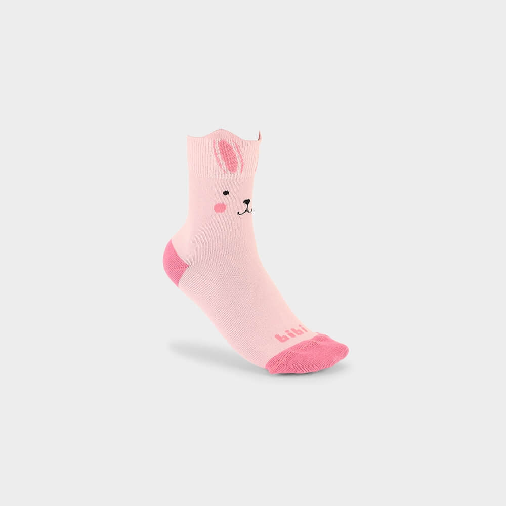 Meia Infantil Bibi Mini de Coelhinho
