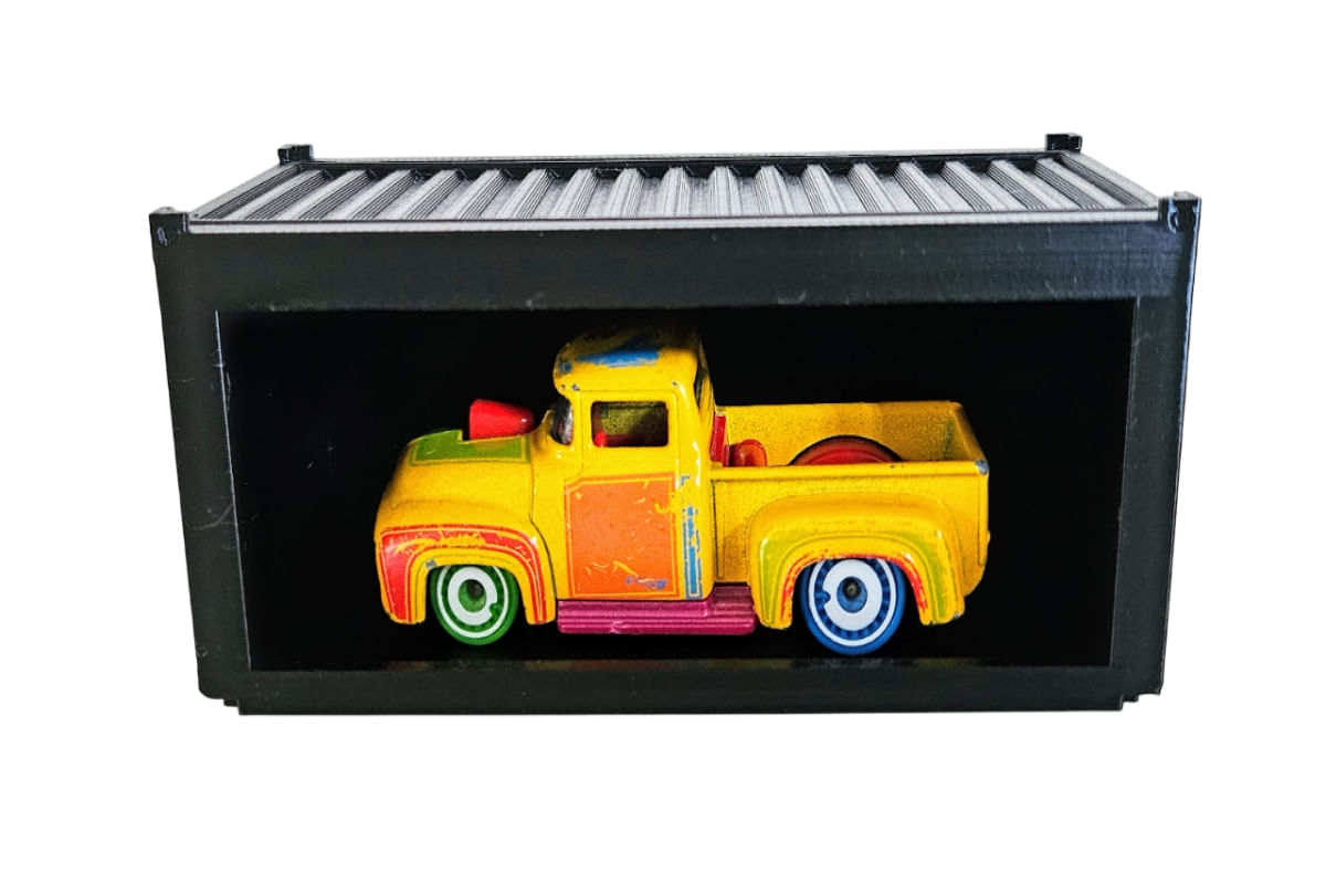 Hot Wheels Expositor - Display Container Empilhavel Preto