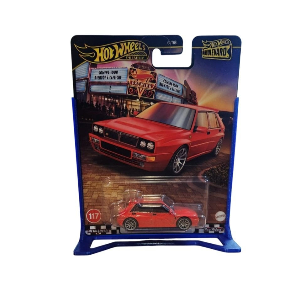Hot Wheels Expositor - Display Mesa Blister Premium Azul