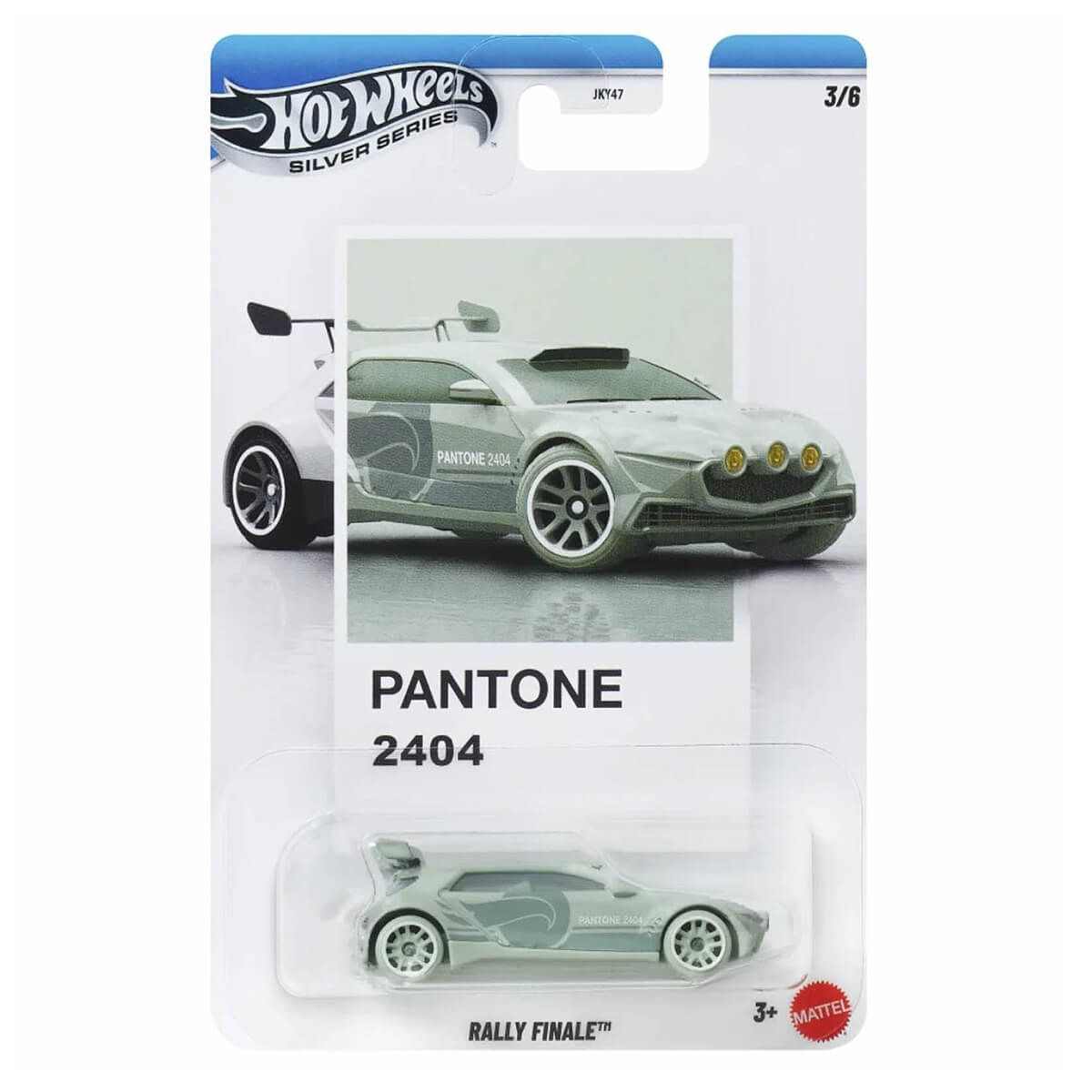 Carrinho Hot Wheels Silver Series Pantone Rally Finale JKY54