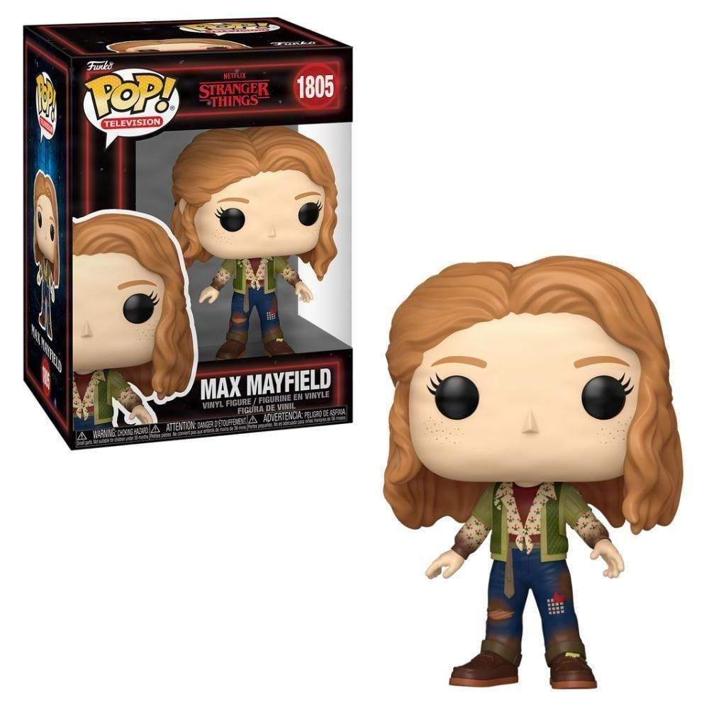 Boneco Colecionável Max Mayfield da 5a Temporada Stranger Things com Detalhes Fiel ao Visual