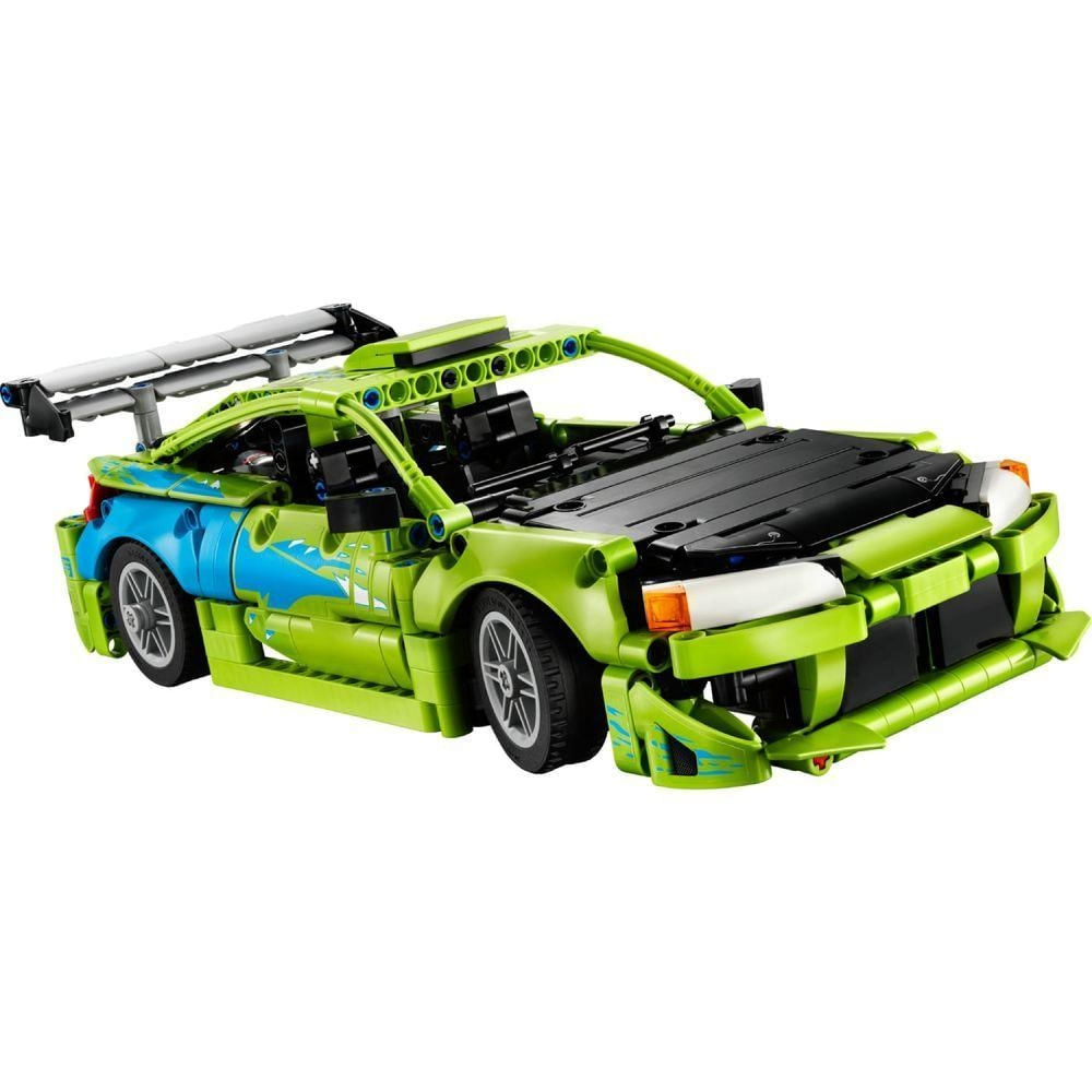 Kit de Modelo de Carro 42229 com Pistões Móveis e Direção Funcional Verde Lego