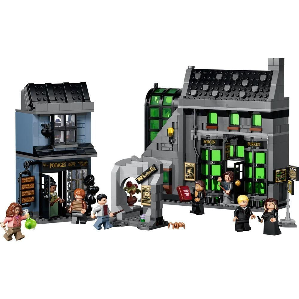 Brinquedo de Construção 76471 com Duas Lojas Temáticas do Beco Diagonal e Item Comemorativo Preto
