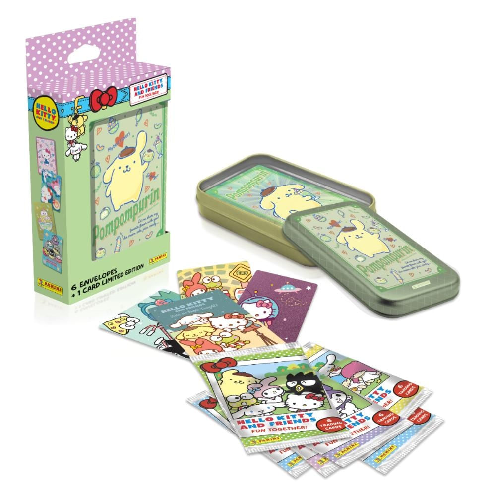 Hello Kitty And Friends - Fun Together! - KIT LATA+6 ENV+1 CARD - OMPOMPURIN