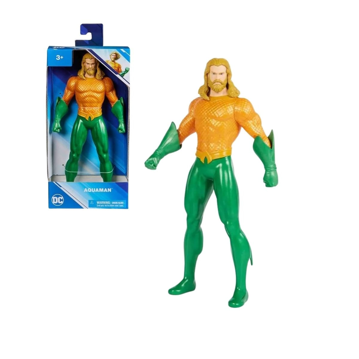 Boneco Aquaman DC Liga da Justiça 24cm