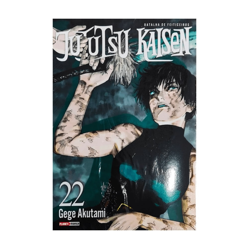 Mangá Jujutsu Kaisen: Batalha De Feiticeiros Vol. 22