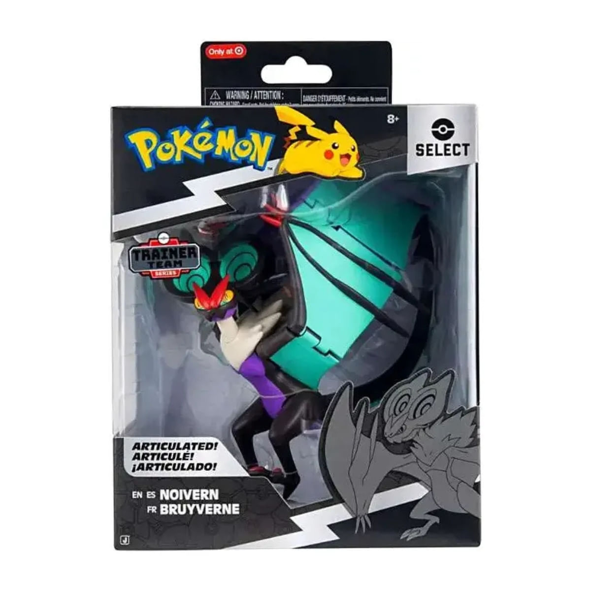 Boneco De Ação Pokémon Select Noivern Series 10