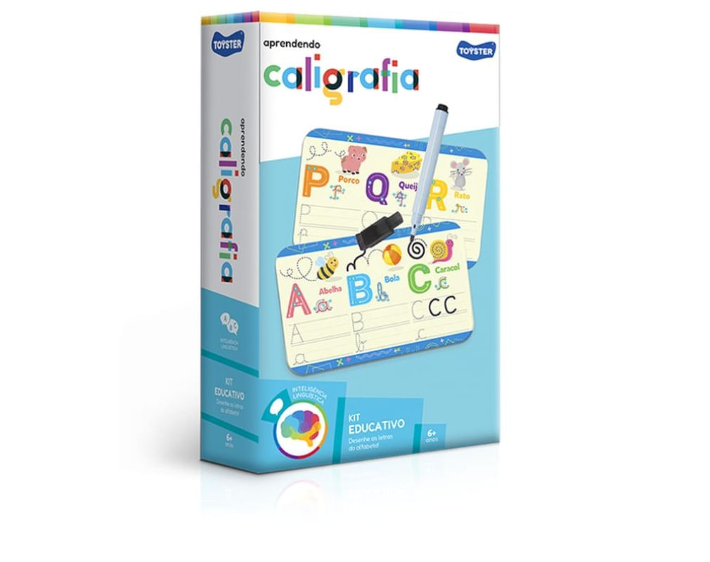 Jogo Educativo Aprendendo Caligrafia Toyster - 2665