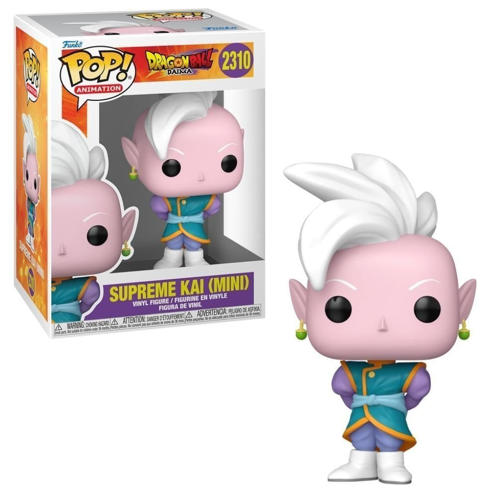 Boneco Colecionável Supremo Senhor Kaioh Funko Pop! com Detalhes Marcantes Candide 12CM