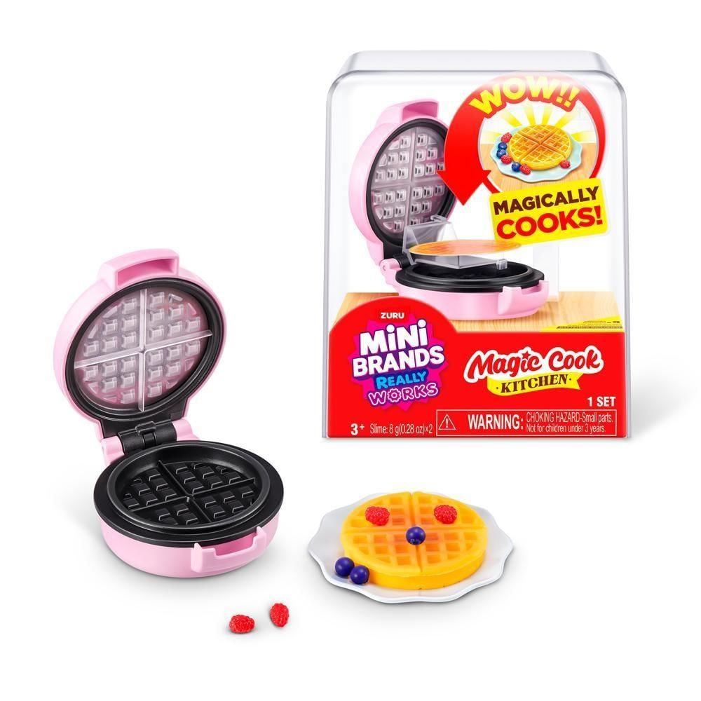 Brinquedo Magic Cook Kitchen - Série 1 com Mini Eletrodomésticos Funcionais e Luz UV Plástico