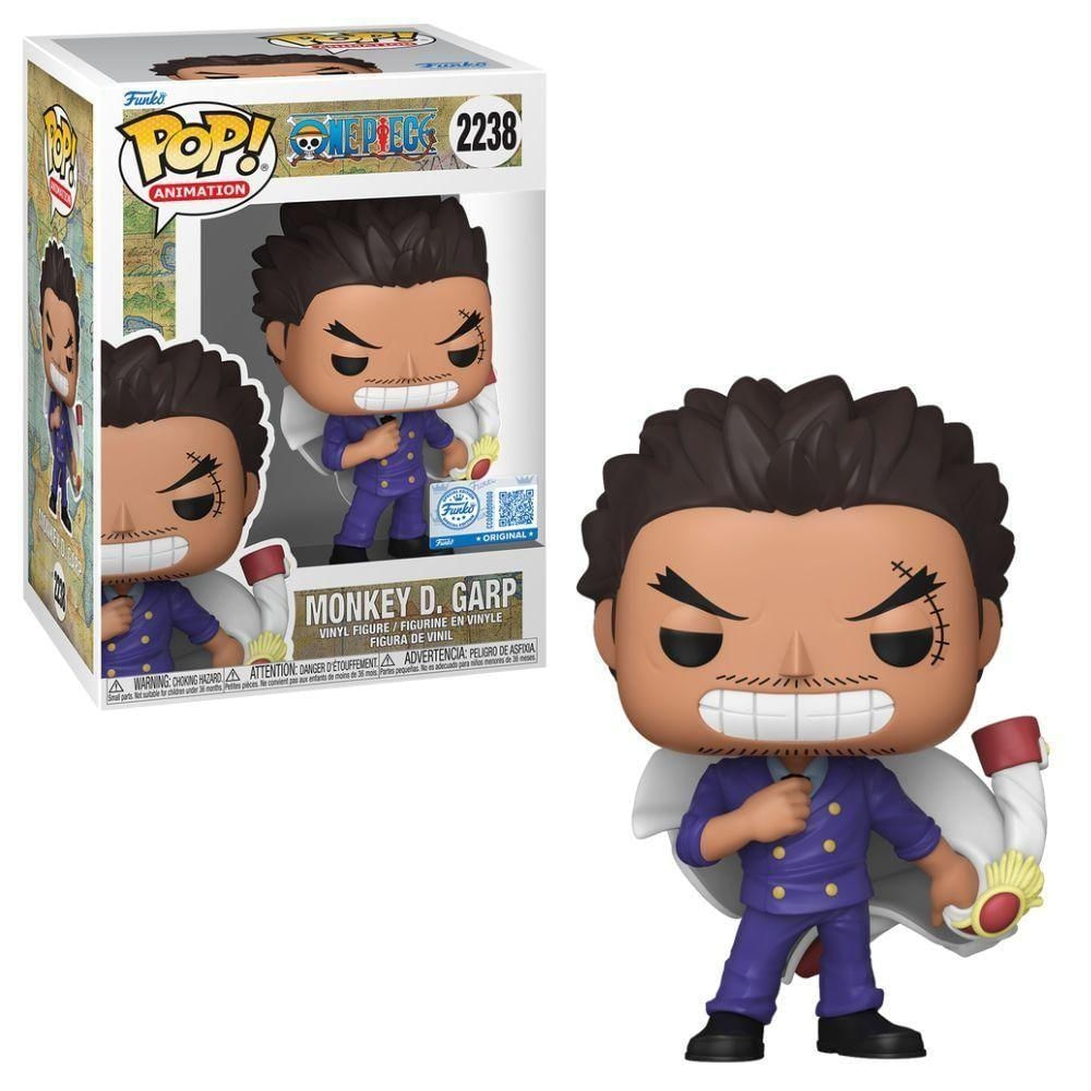 Boneco Colecionável Funko Pop! One Piece Monkey D. Garp Jovem 12CM Plástico Candide