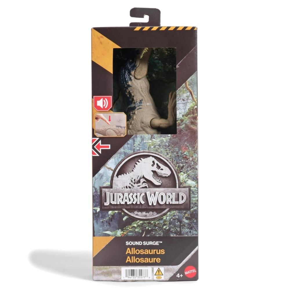 Allosaurus Jurassic World - Mattel JKT71-JKT73