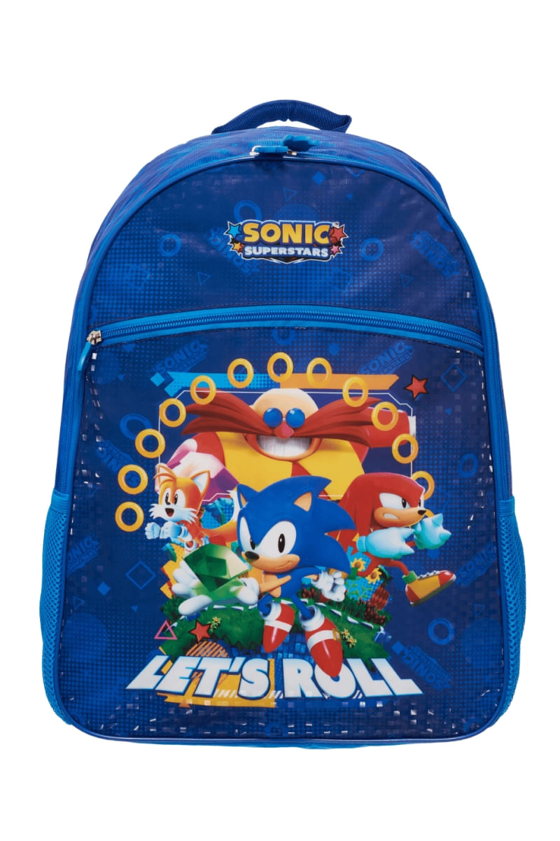 Mochila Escolar de Costas Sonic Superstar - Pacific
