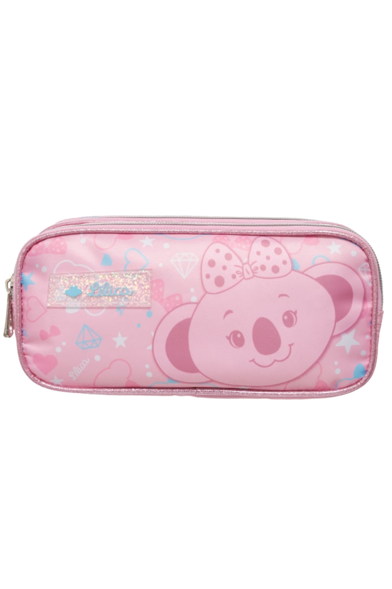 Estojo Escolar Triplo Lilica Ripilica Charming - Pacific