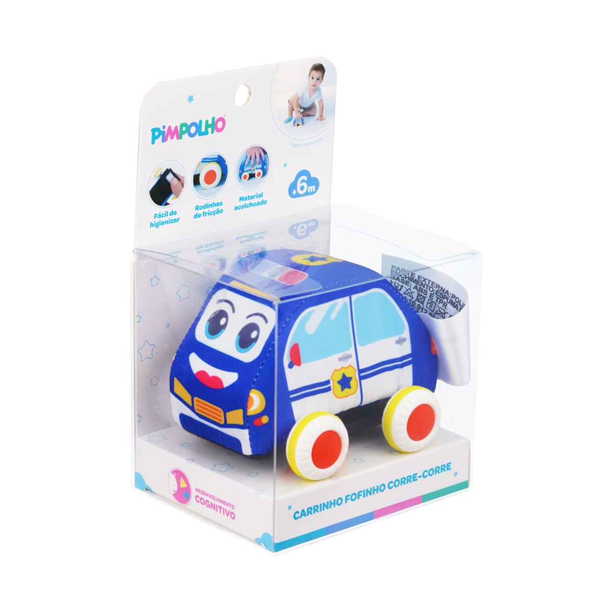 CARRINHO FOFINHO CORRE CORRE MASC PIMPOLHO