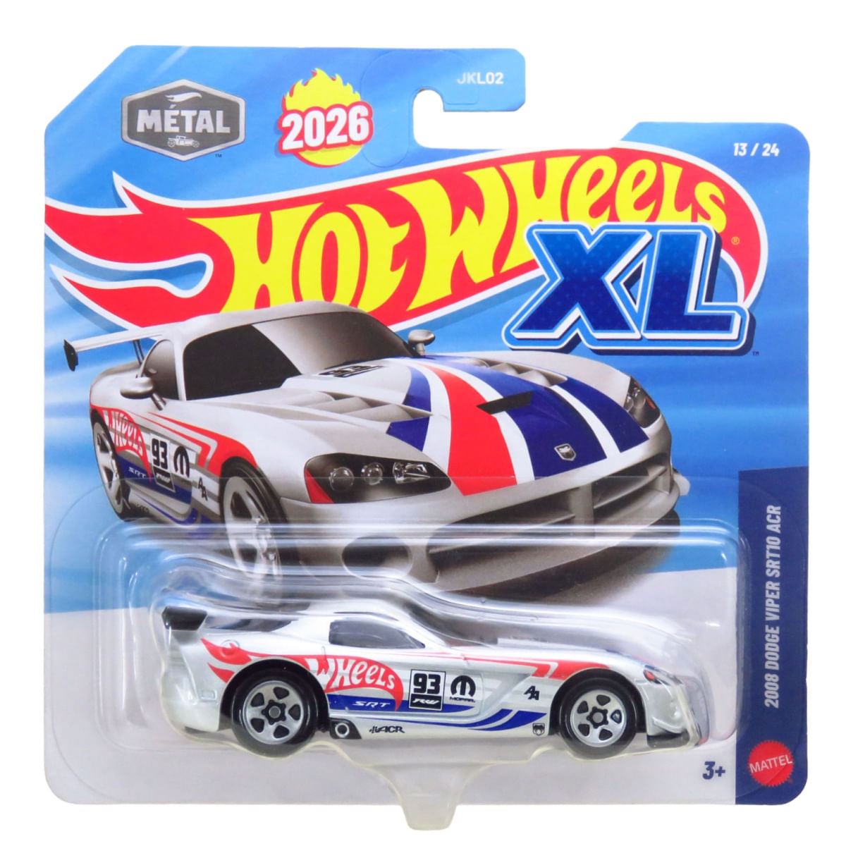 2008 Dodge Viper SRT10 ACR - 1/43 - Hot Wheels XL - Mattel