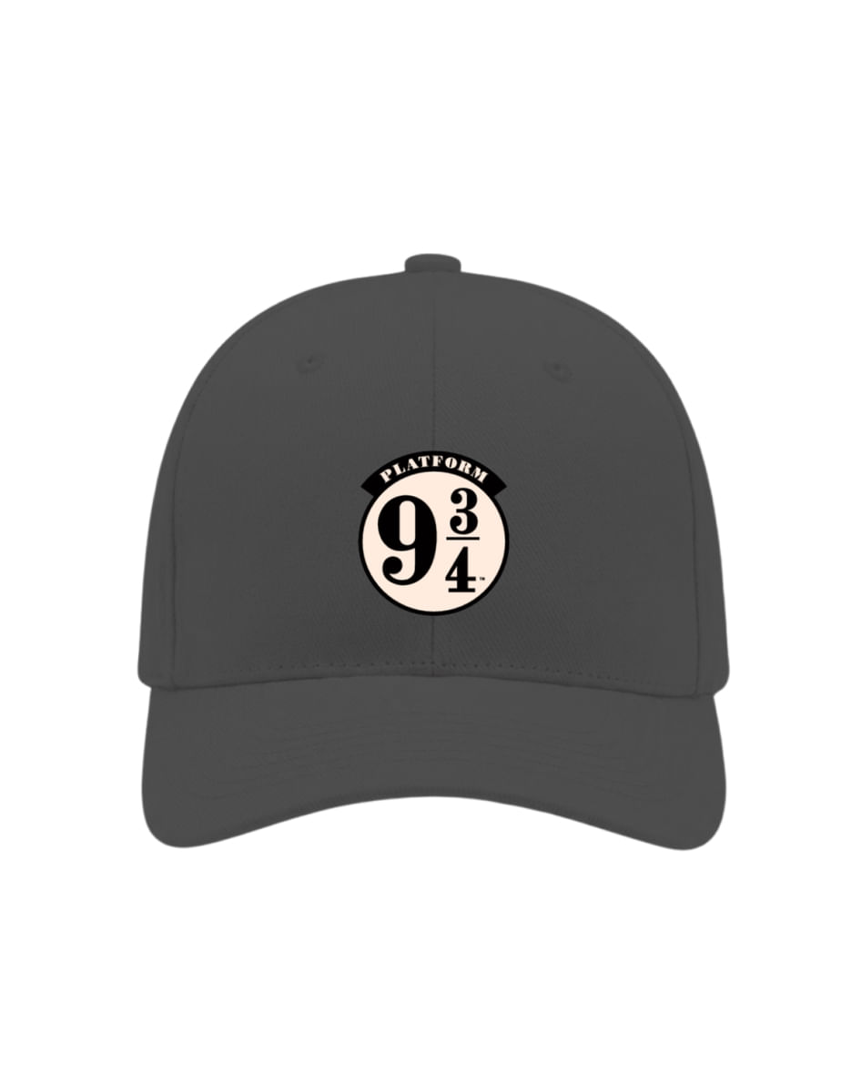 Boné Cinza Harry Potter - Plataforma 9¾
