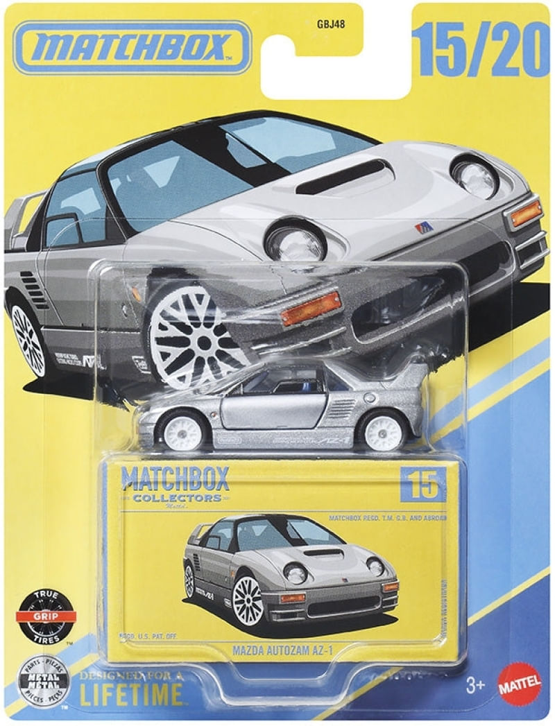 Mazda Autozam AZ-1 #15 - Matchbox Collectors - 1/64 - Mattel