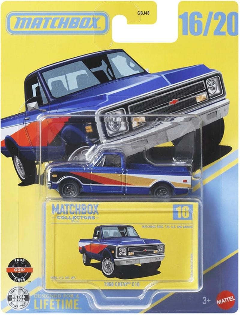 1968 Chevy C10 #16 - Matchbox Collectors - 1/64 - Mattel