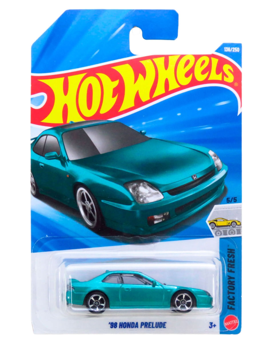 '98 Honda Prelude - Factory Fresh - 1/64 - Hot Wheels