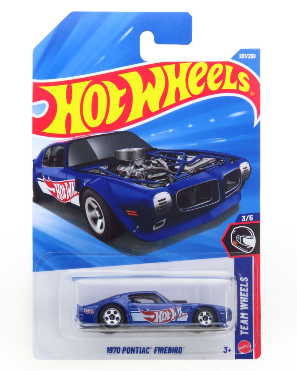 1970 Pontiac Firebird - Team Wheels - 1/64 - Hot Wheels