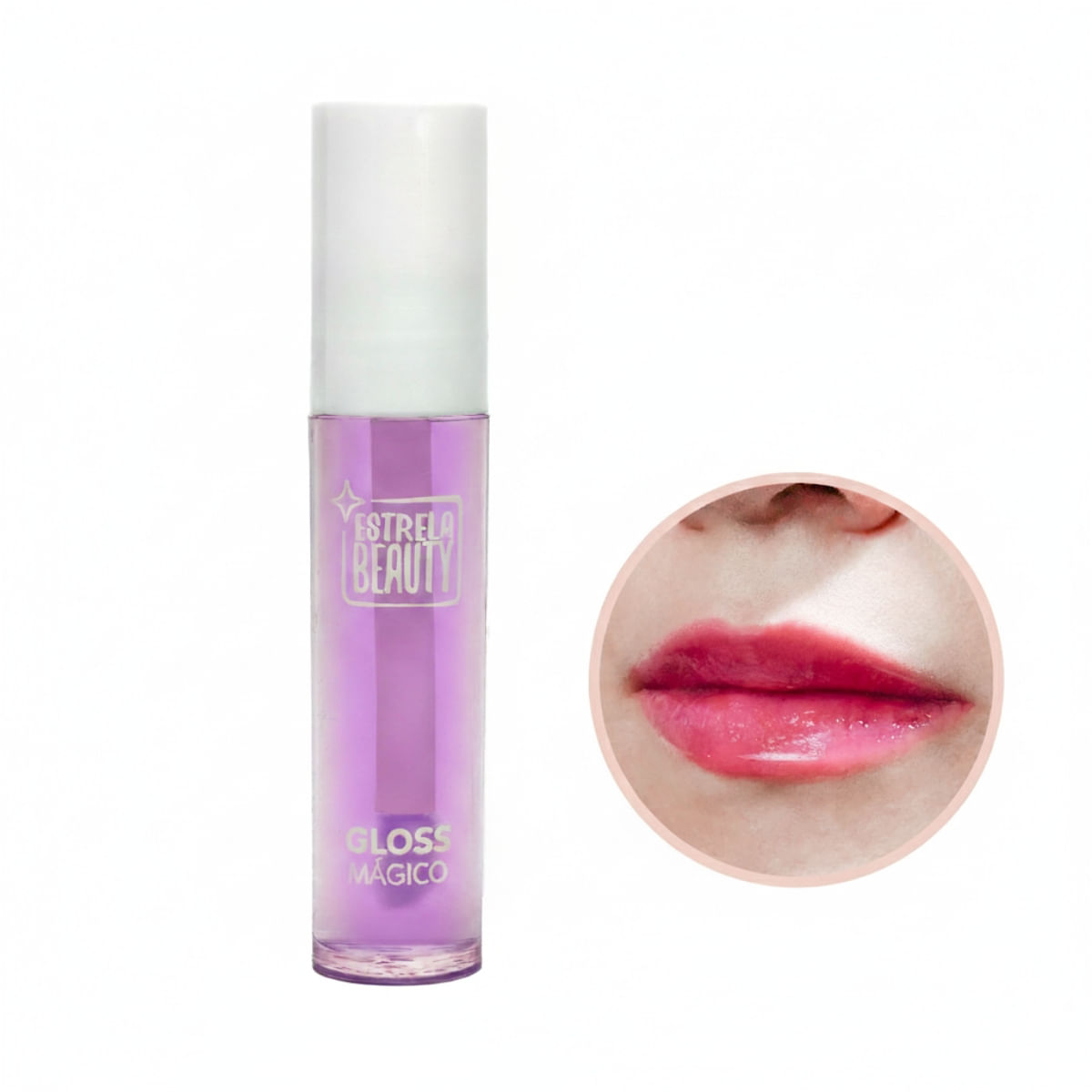 Gloss Mágico - Lilás - Estrela Beauty
