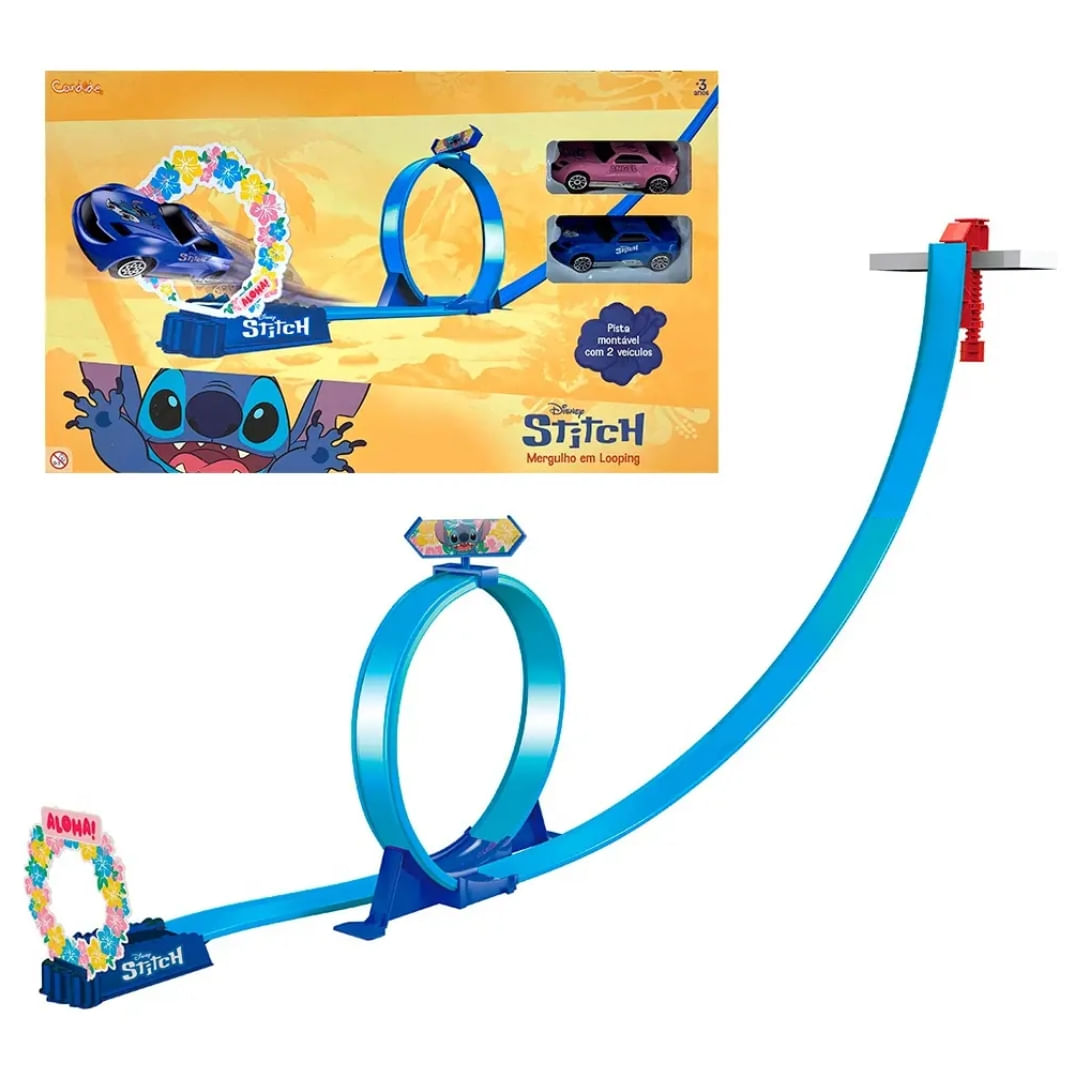 Pista Candide Stitch Miniveículos Looping Original 1magnus