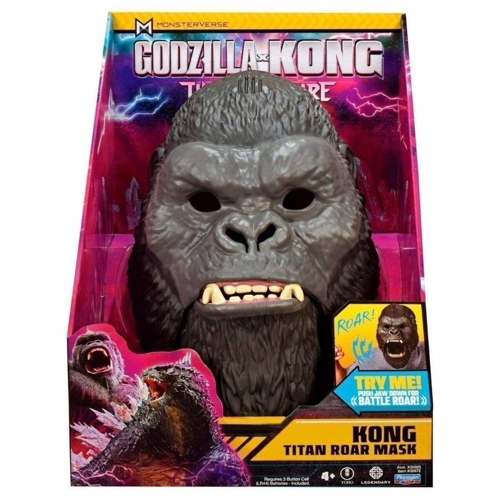 Máscara Kong Interativa Com Som Filme Godzilla Sunny - 3547
