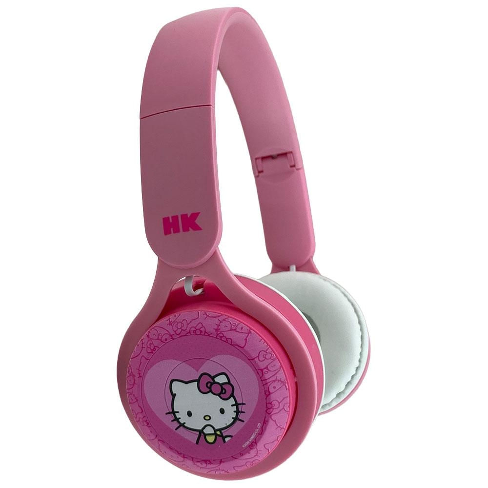 Fone de Ouvido Bluetooth Infantil Hello Kitty