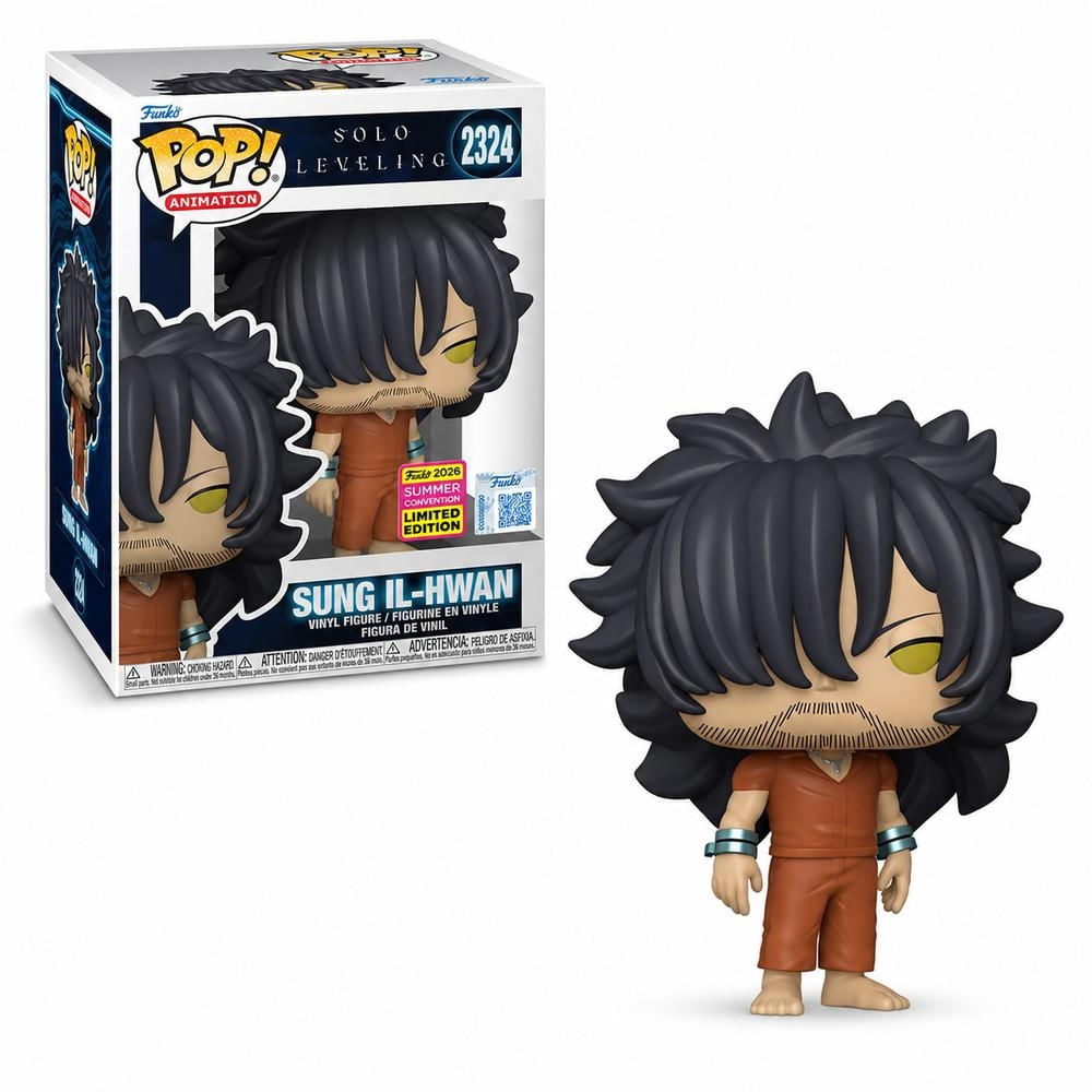 Boneco Funko Pop! Exclusivo SDCC Solo Leveling Sung II-Hwan