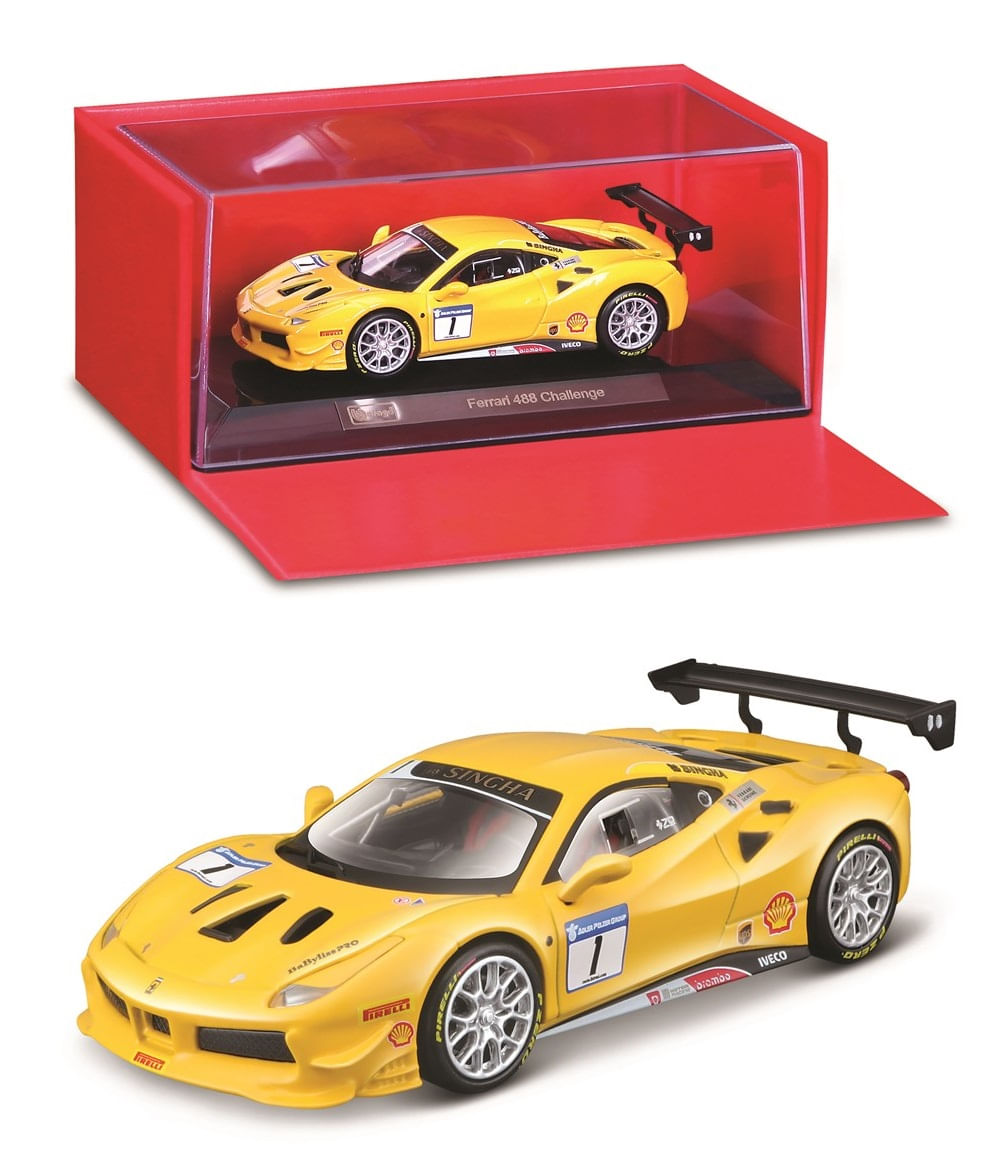 Ferrari 488 Challenge 2017 - Ferrari Racing Series - 1/43 - Bburago