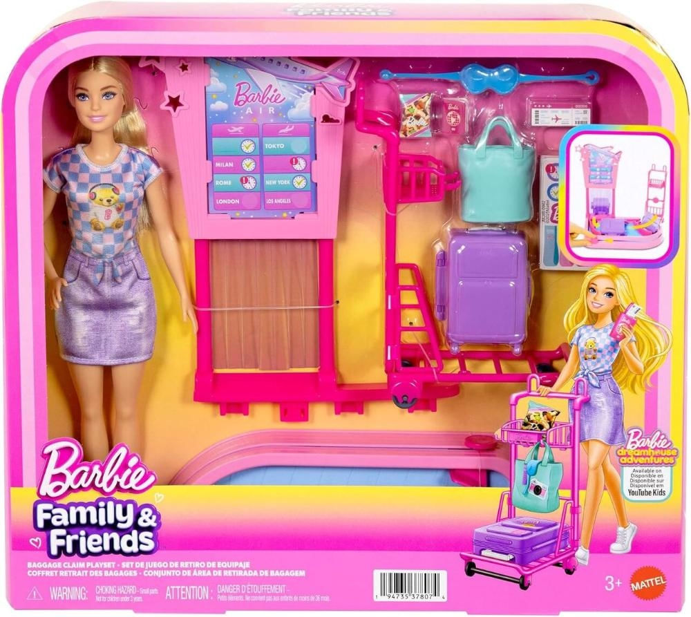 Boneca Barbie Familly Conjunto Aventuras Ilimitadas Mattel