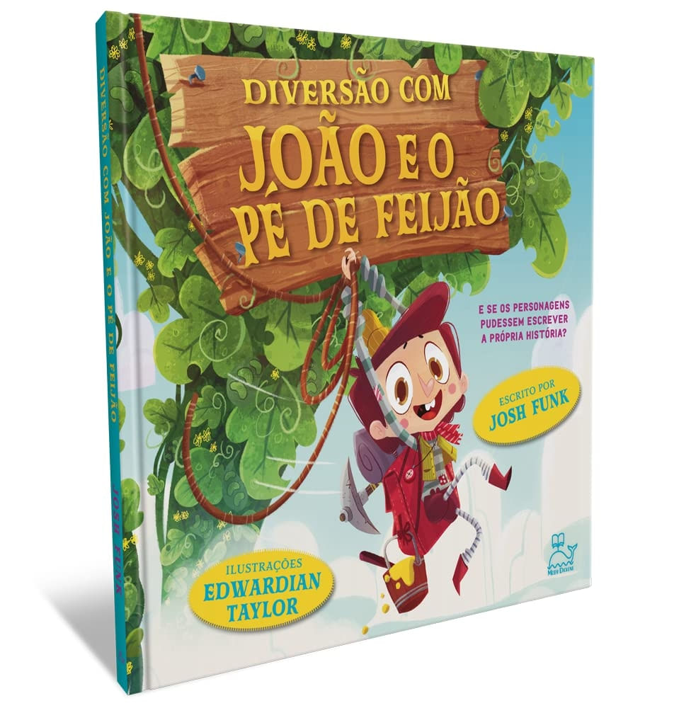 LIVRO DIVERSAO COM JOAO E O PE DE FEIJAO - FARO