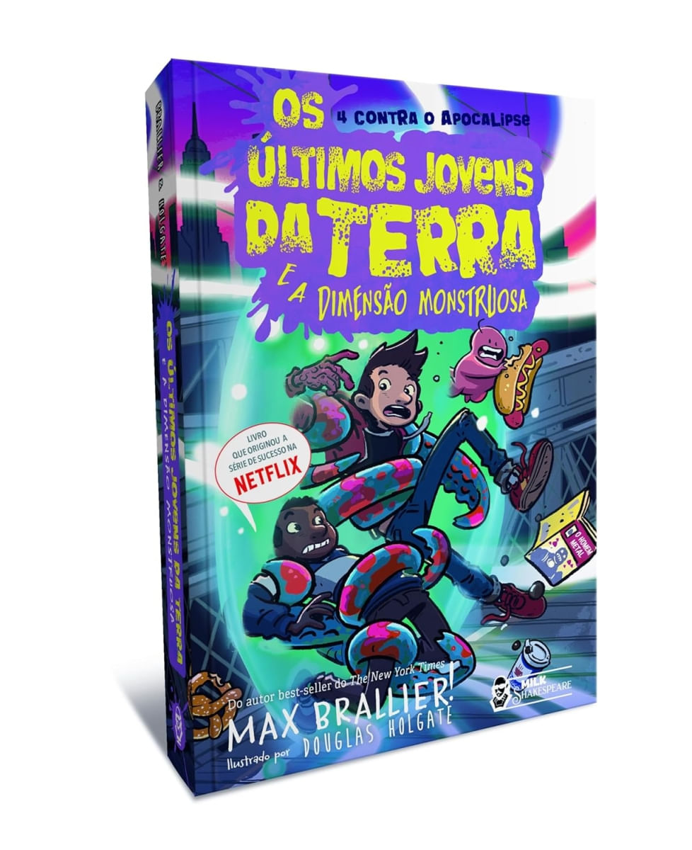 LIVRO OS ULTIMOS JOVENS DA TERRA 13 - E A DIMENSAO - FARO