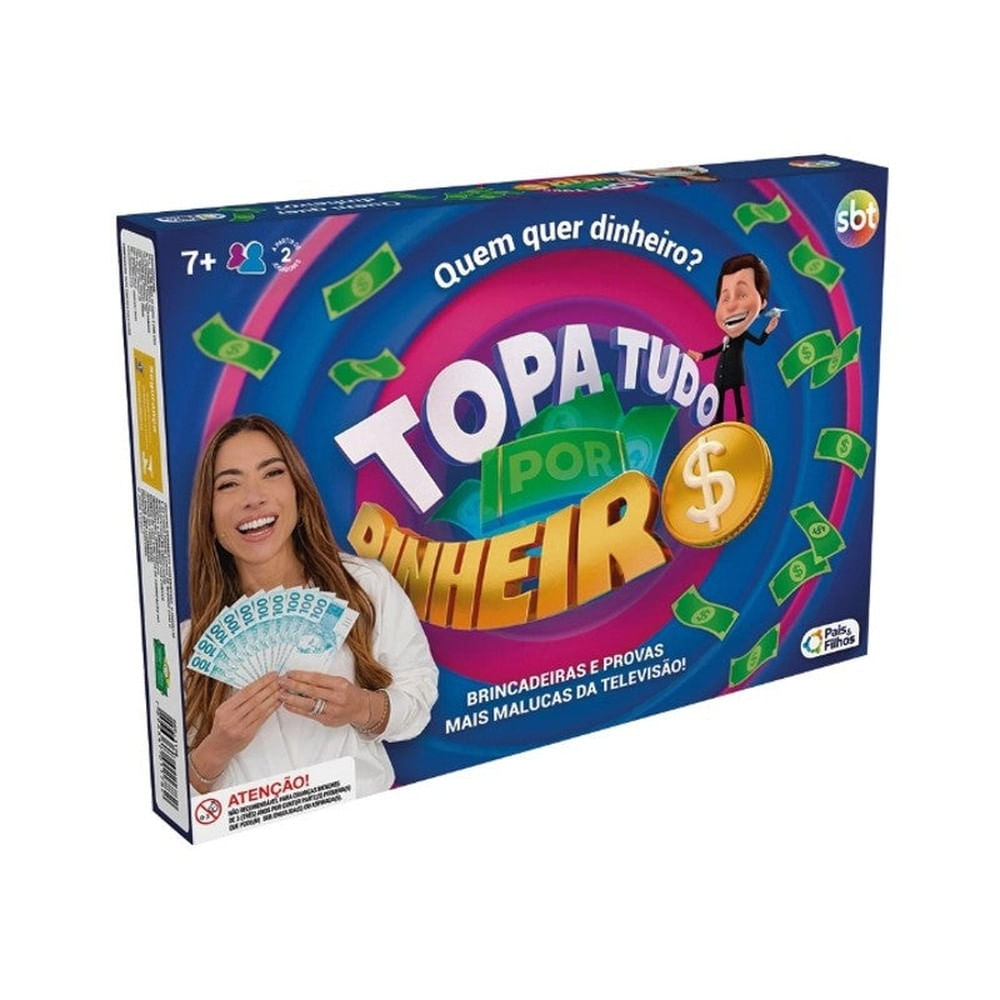 Jogo Topa Tudo por Dinheiro Pais e Filhos
