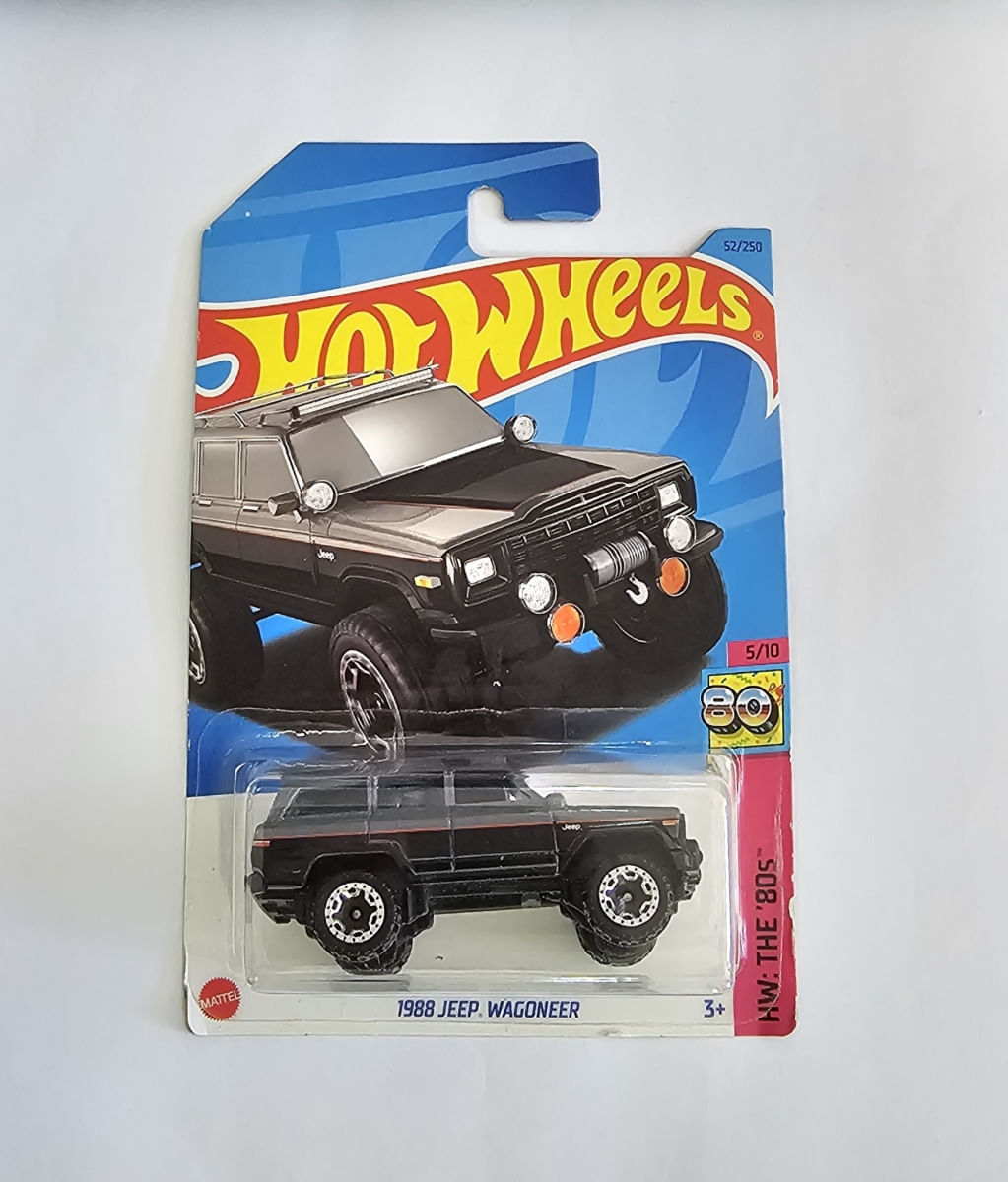 *Embalagem Danificada* Hot Wheels The ?s - 1988 Jeep Wagoneer