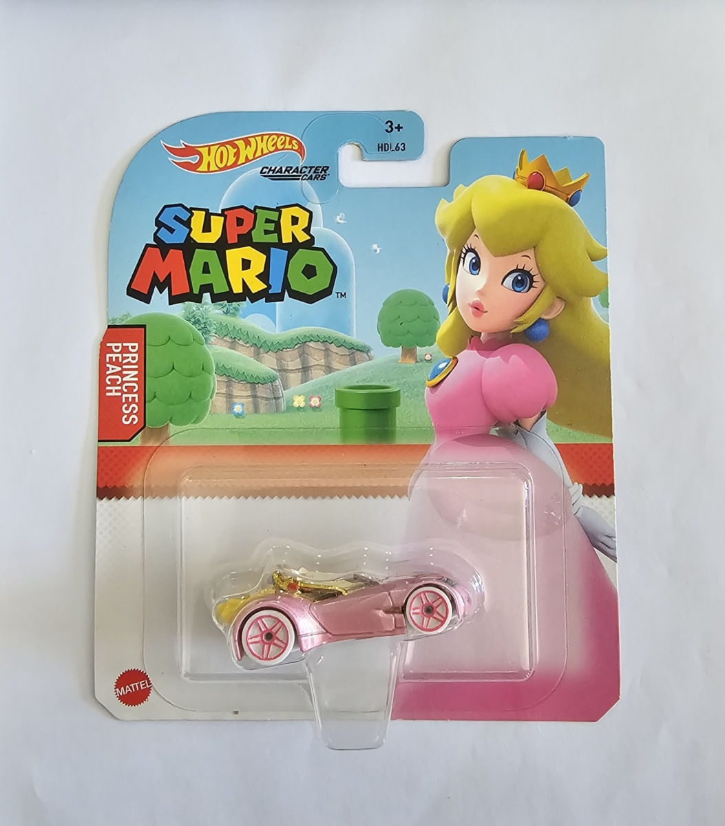 Hot Wheels Character Cars - Princess Peach