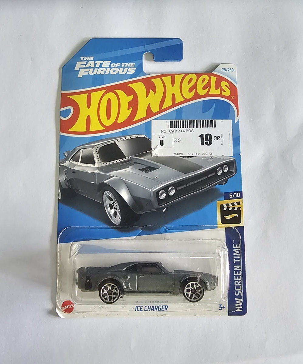 *Embalagem Danificada* Hot Wheels Screen Time - Ice Charger (Velozes & Furiosos)