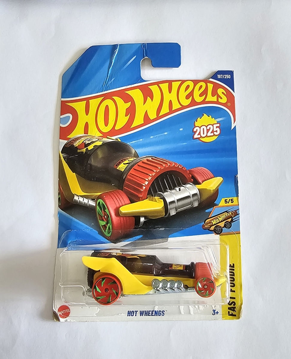 *Embalagem Danificada* Hot Wheels Fast Foodie - Hot Wheengs