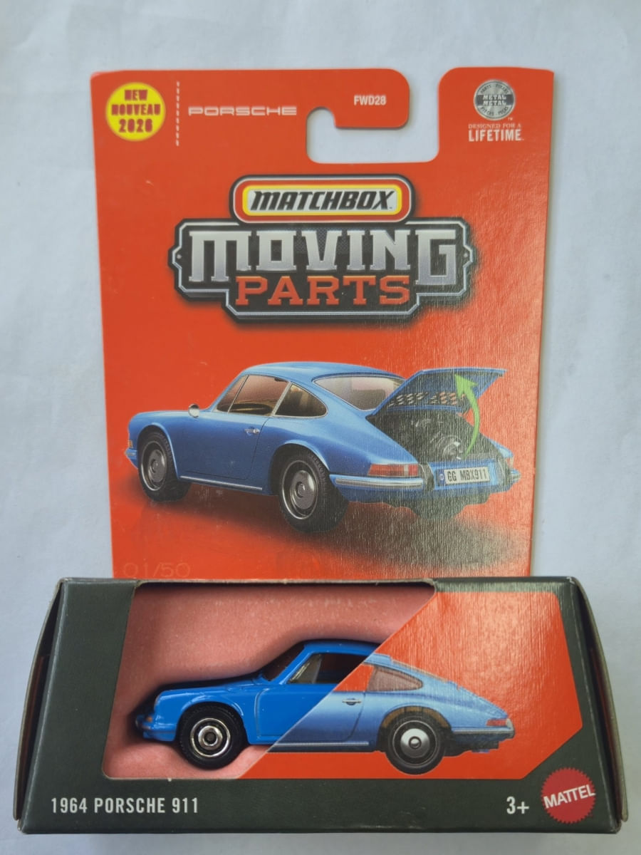 Matchbox Moving Parts - 1964 Porsche 911