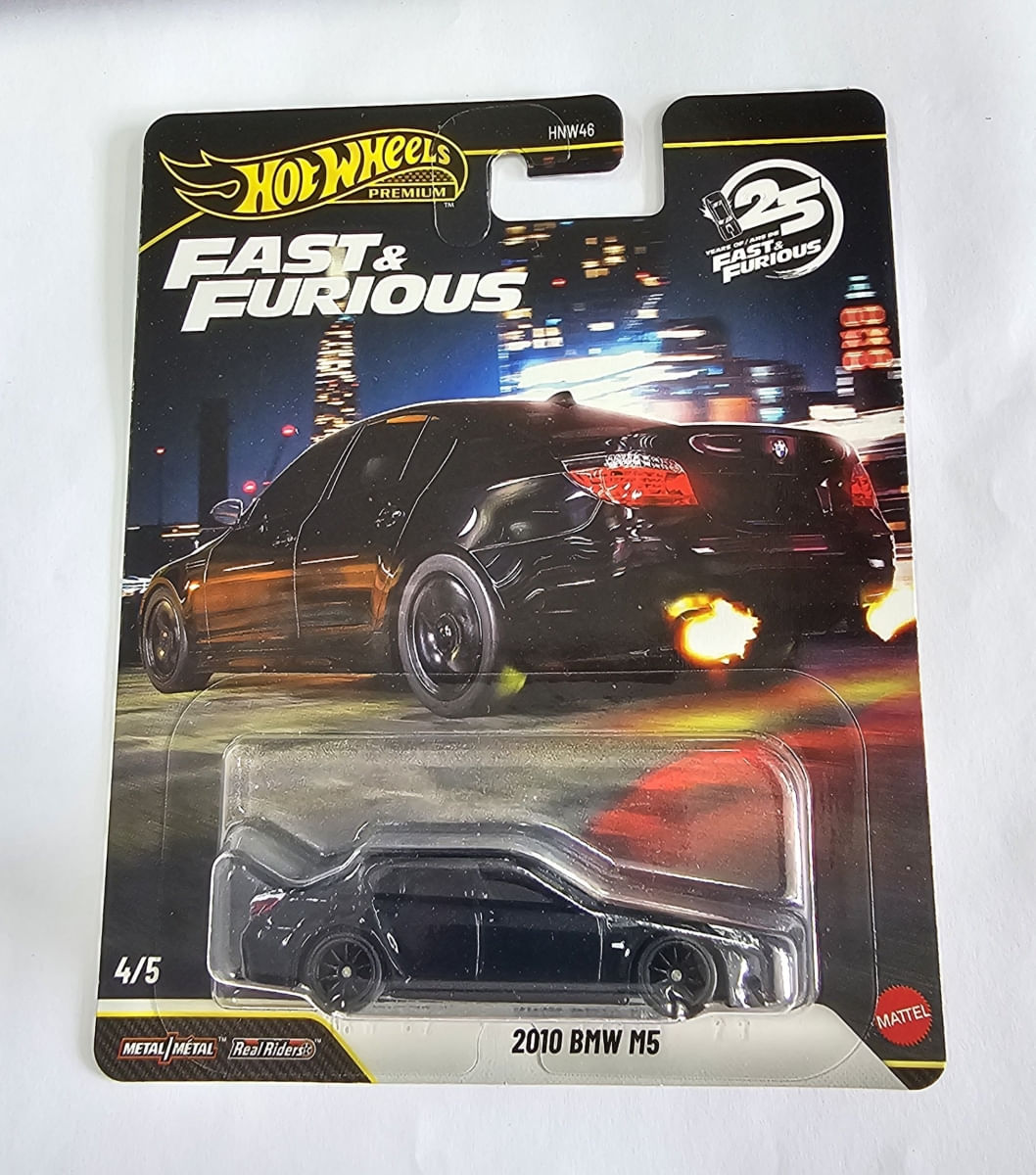 Hot Wheels Velozes e Furiosos 25 anos - 2010 BMW M5