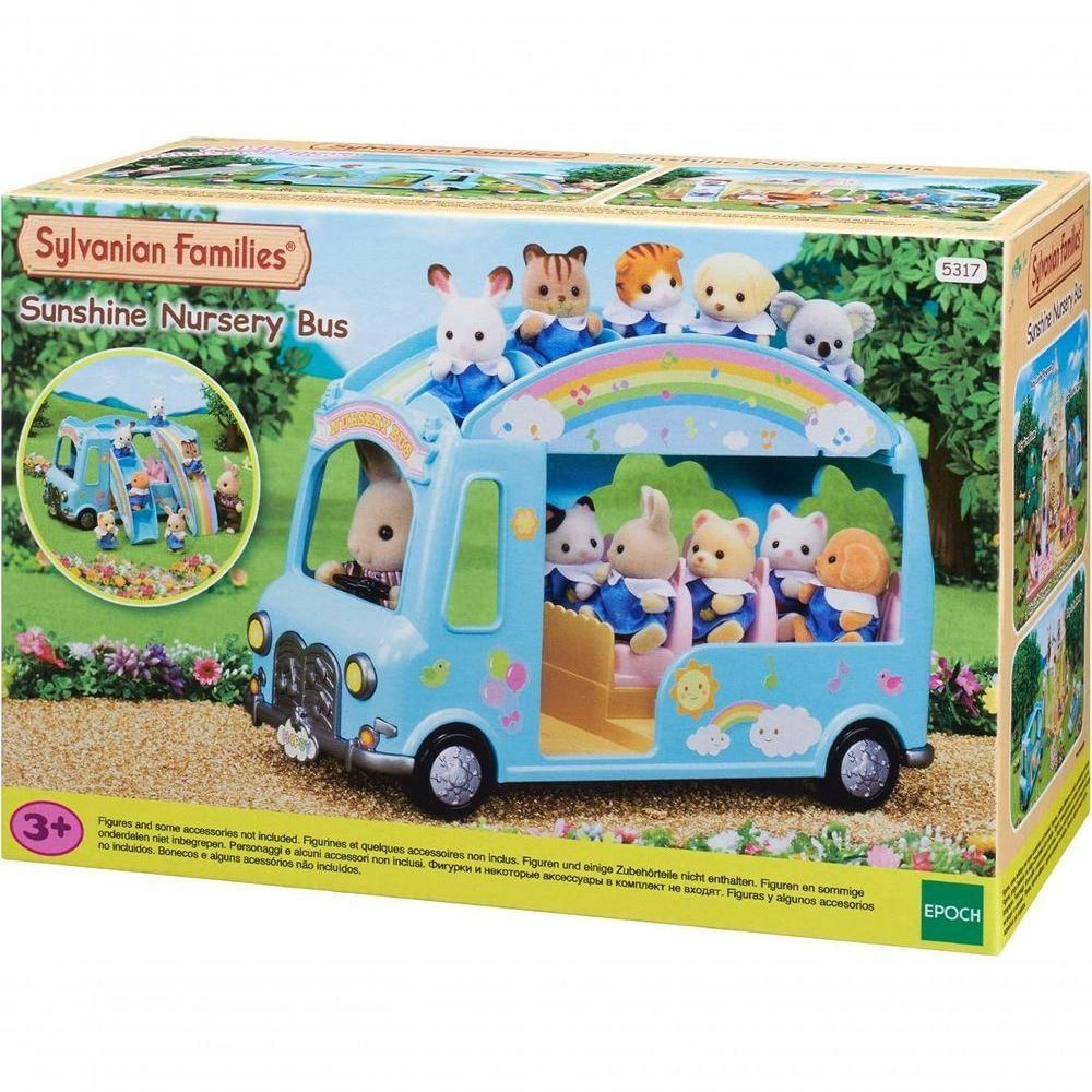 Brinquedo 5317 Ônibus Arco-íris com Teto Que Abre Plástico Epoch